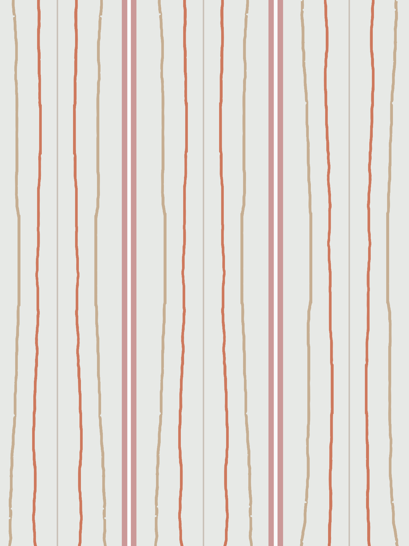 Wandering Lines stripe pattern from the Atelier Botanique Vintage Bloom collection by Moonsoon Patterns