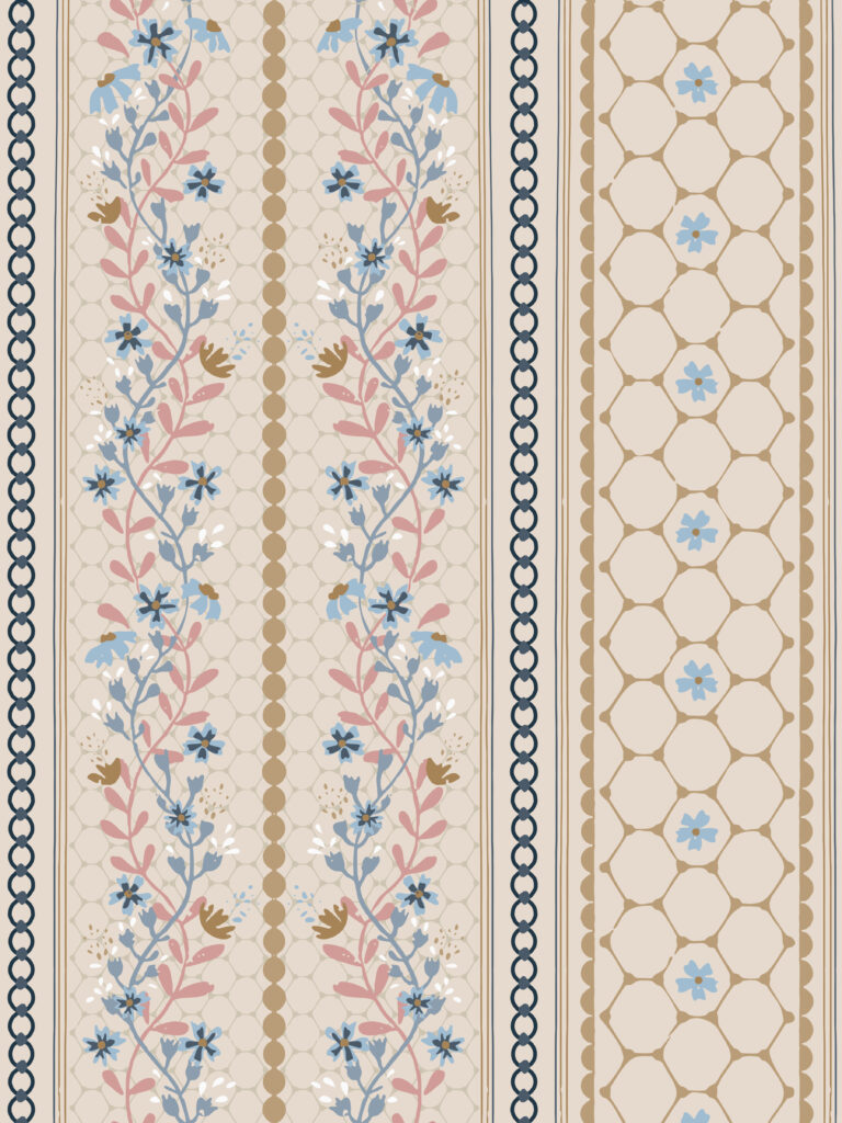 Moonsoon Patterns Garland Stripe