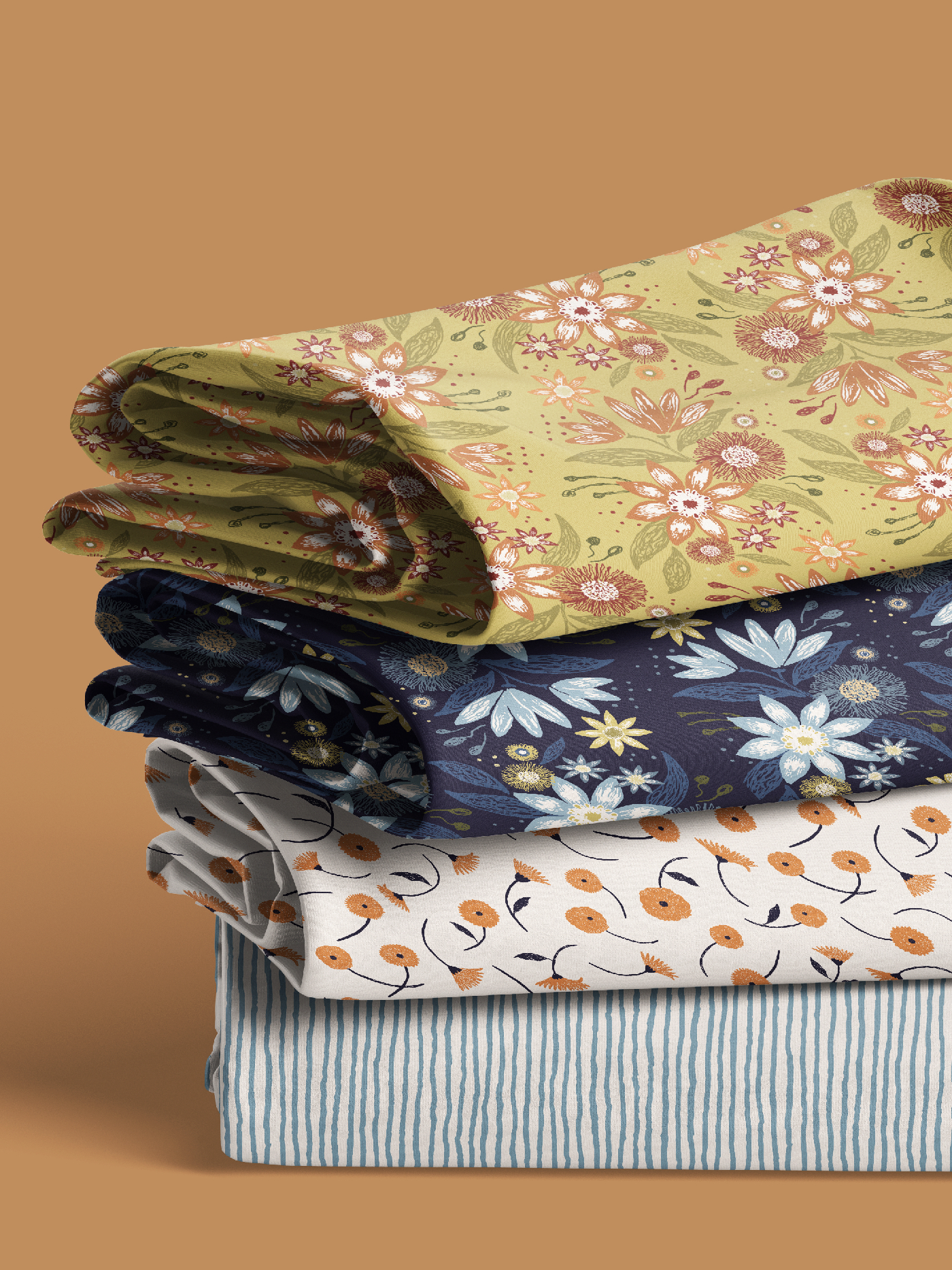 Botanical Reverie — A Hand-Painted Floral Pattern Collection